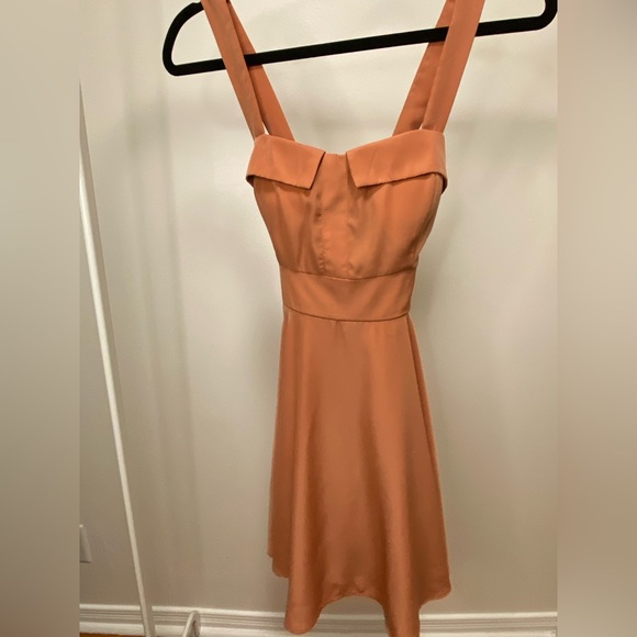 Satin Mini Dress - Picture 2 of 5